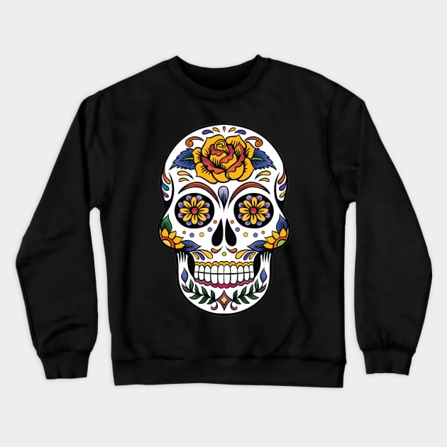 Katrina skull Crewneck Sweatshirt by sevencrow